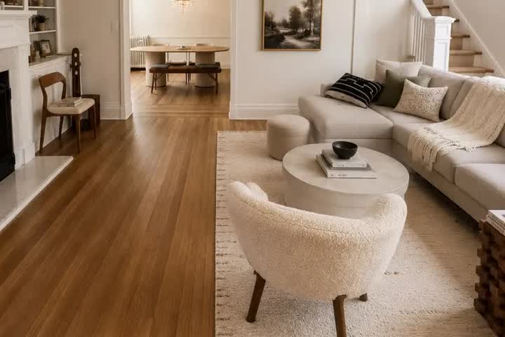 Clean, tidy living room