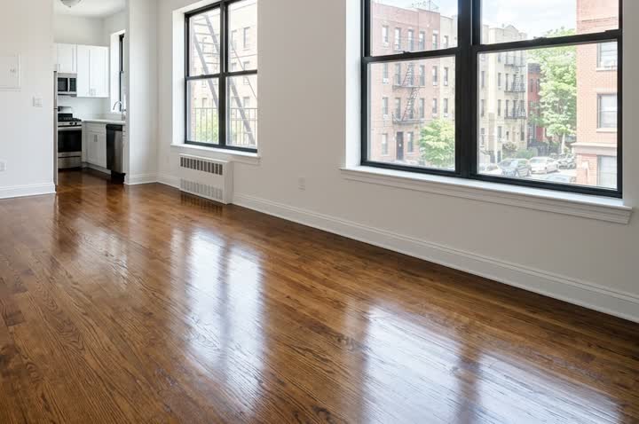 Empty, freshly cleaned apartment