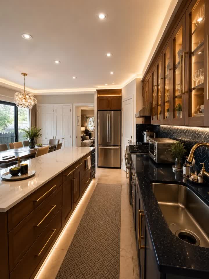 Kitchen cleaned by Eva Pro Cleaning