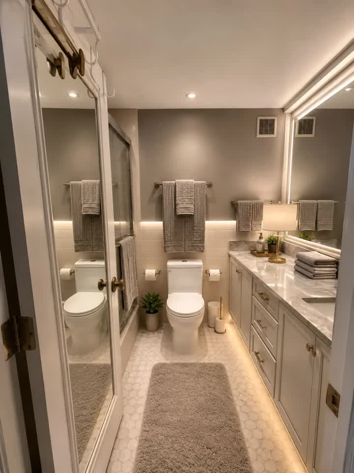 Bathroom cleaned by Eva Pro Cleaning