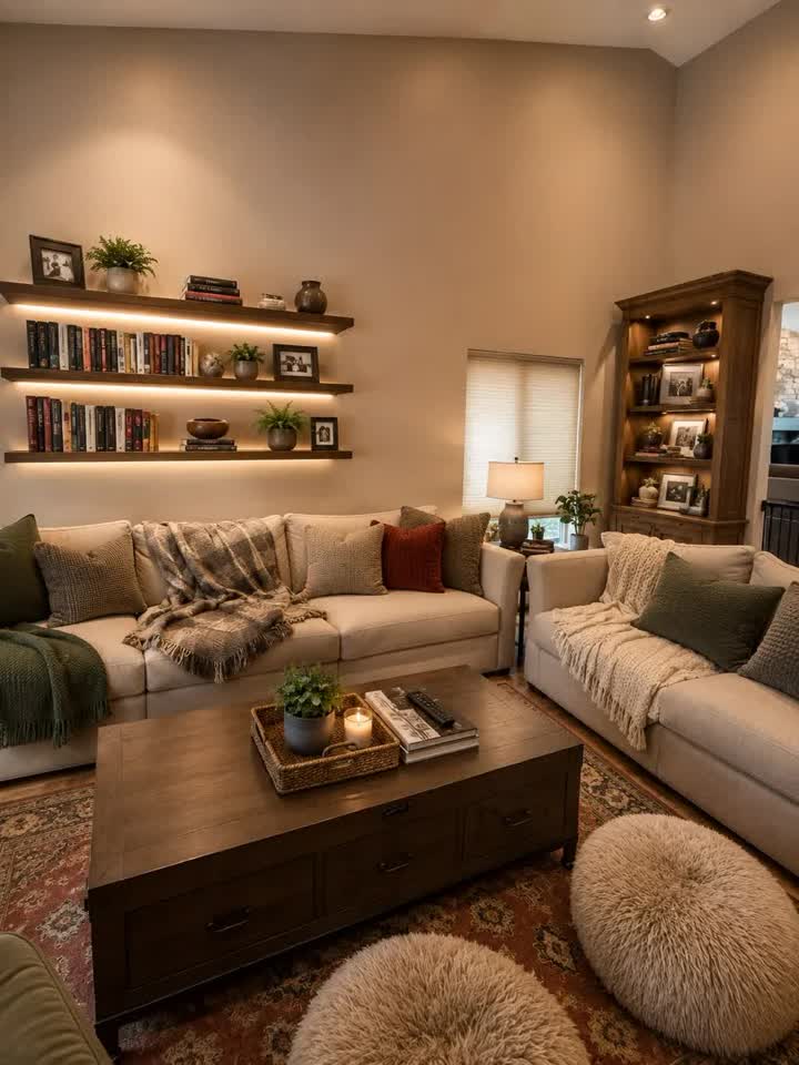 Living room cleaned by Eva Pro Cleaning