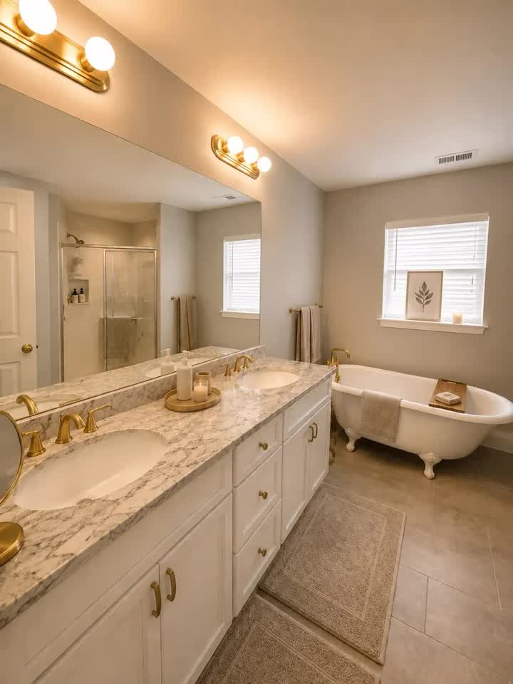 Bathroom cleaned by Eva Pro Cleaning