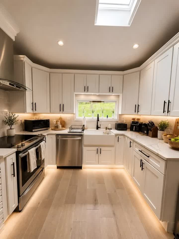 Kitchen cleaned by Eva Pro Cleaning