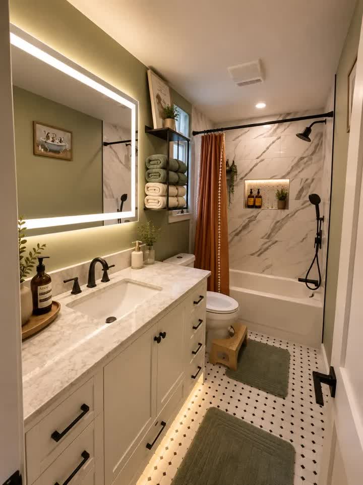 Bathroom cleaned by Eva Pro Cleaning