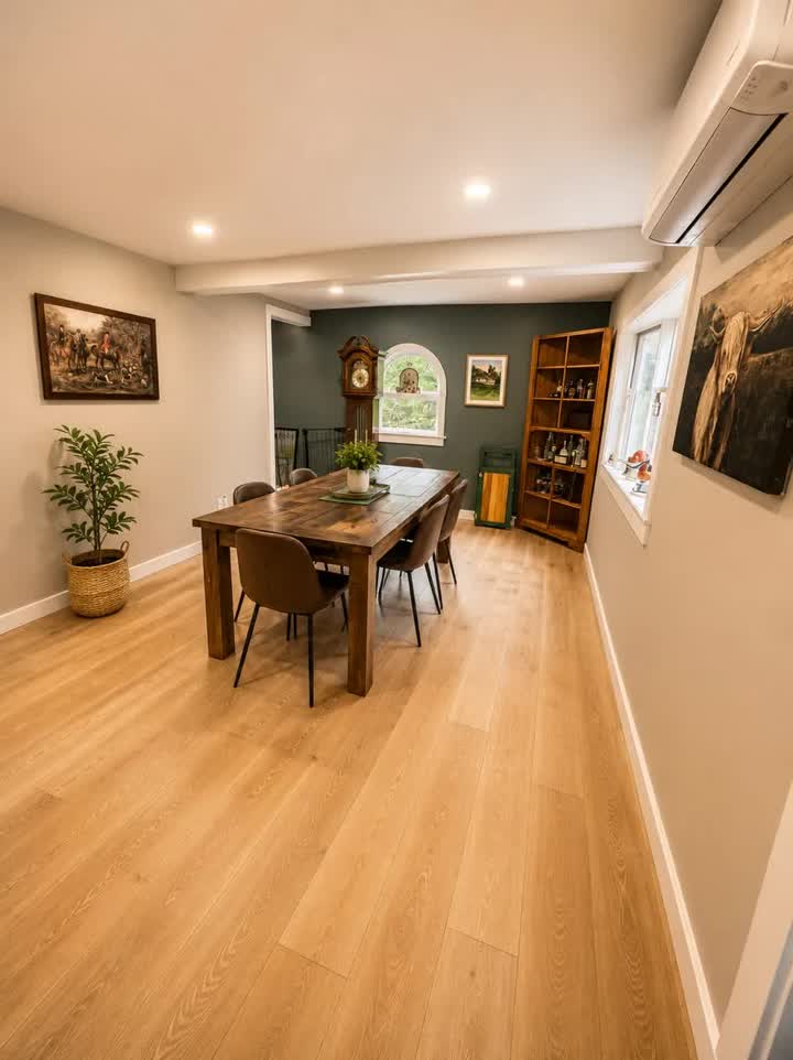Dining room cleaned by Eva Pro Cleaning