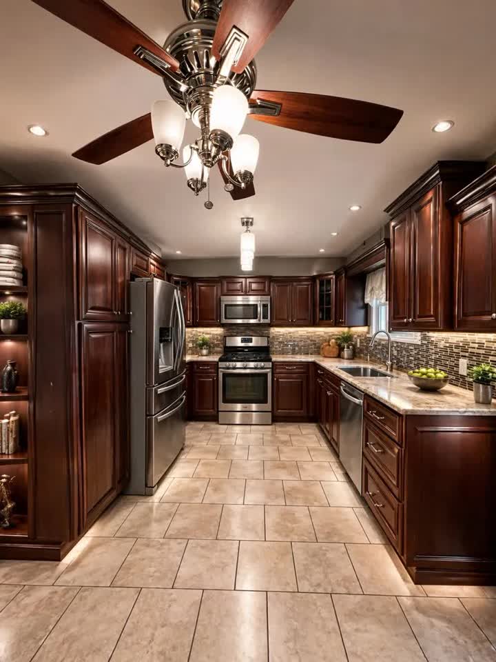 Kitchen cleaned by Eva Pro Cleaning